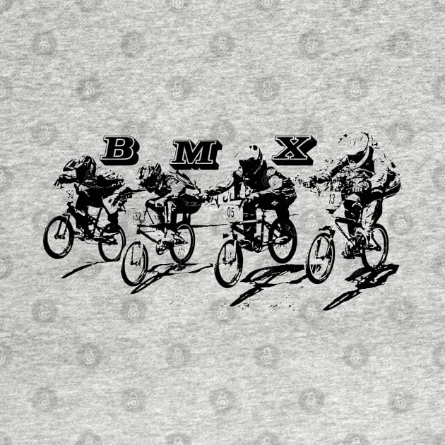 bmx t-shirt by rickylabellevie